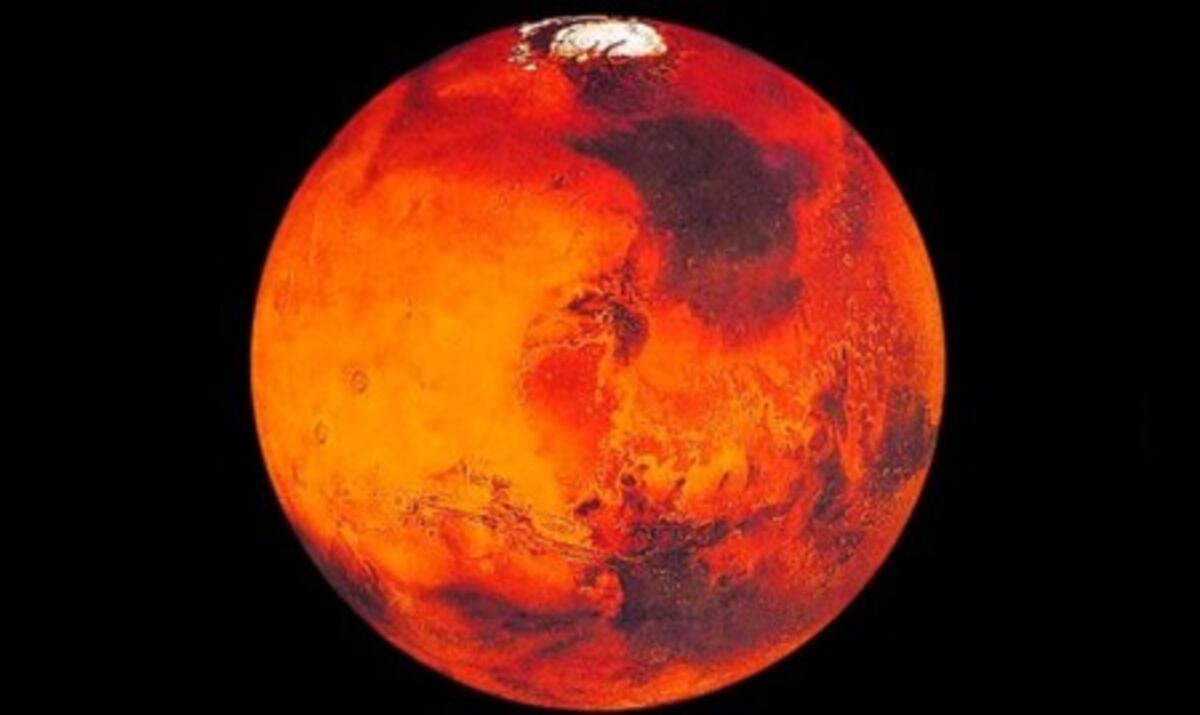 La Nasa capta un hermoso espectáculo visual en su exploración a Marte