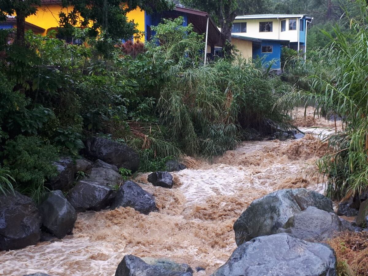 VIDEOS Y FOTOS. Si sigue lloviendo varios puntos de Chiriquí estarán en peligro