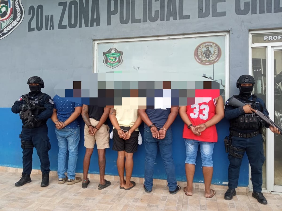 Detenidos cinco hombres imputados por privación de libertad en Colón