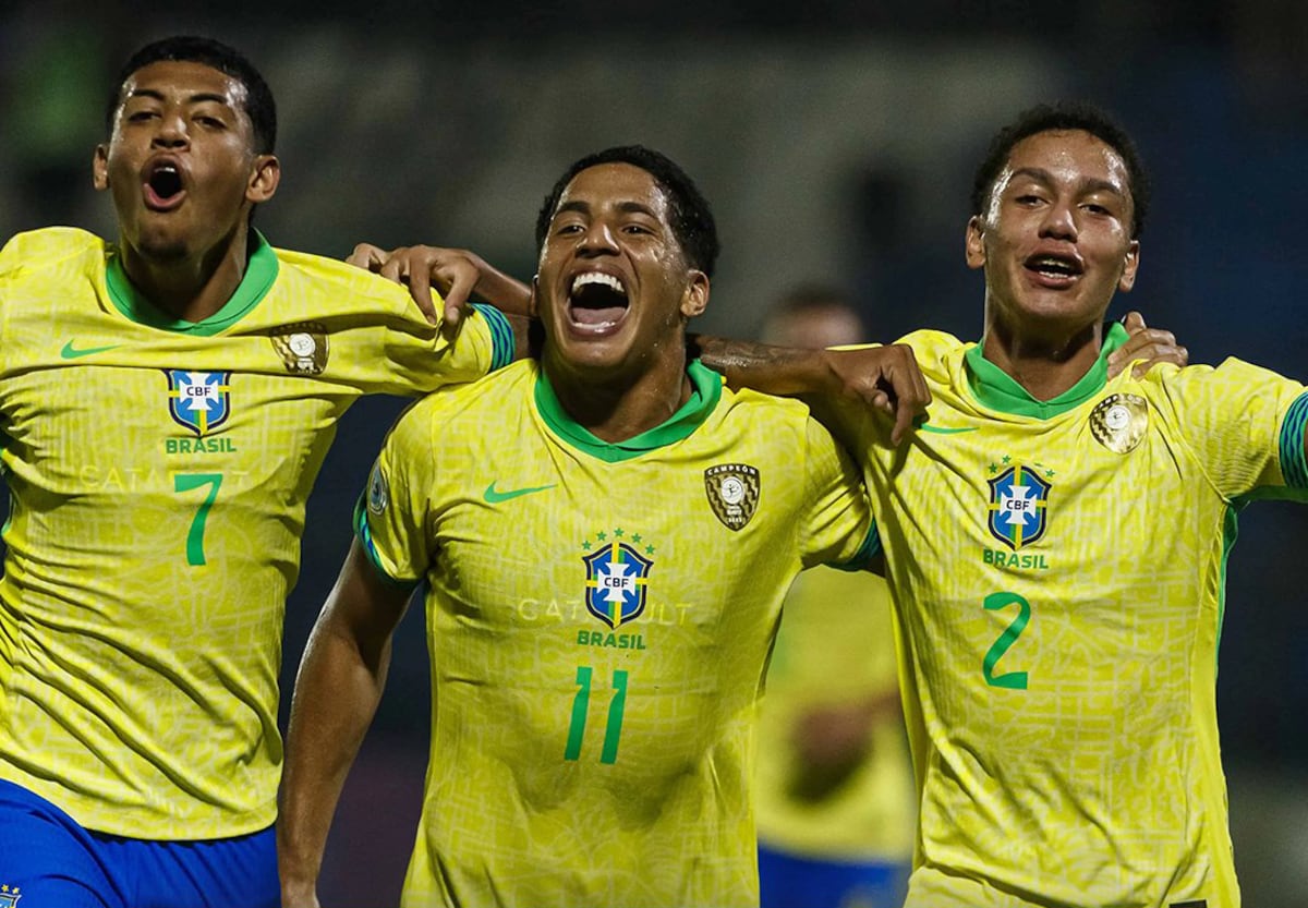 ¡Escándalo en Sudamericano Sub-17! Brasil golea 3-0 a Argentina y termina en guantes