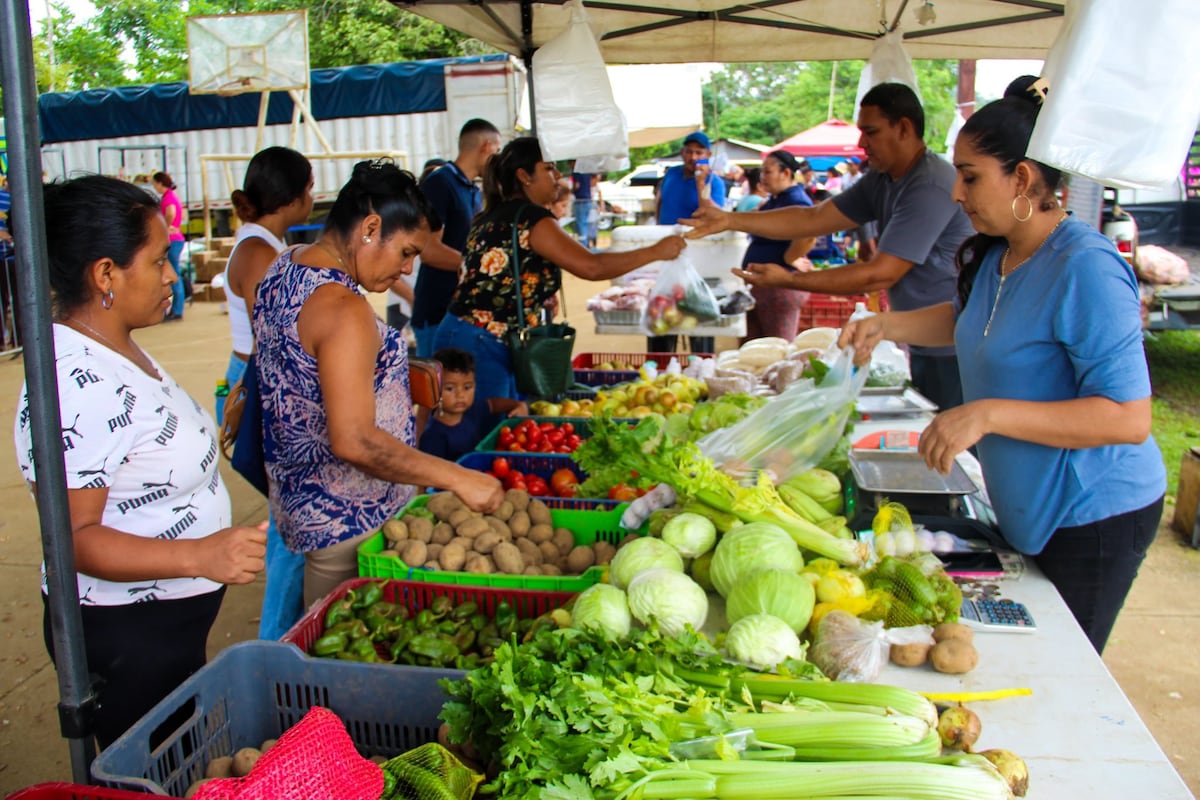 Chequea la ruta de las Agroferias para mañana, donde se venderá la bolsa con alimentos básicos a 5 palos