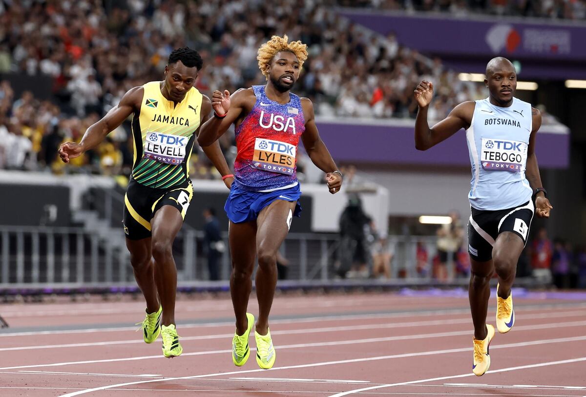Noah Lyles le pisa los talones a Bolt: va por el récord de los cinco oros seguidos