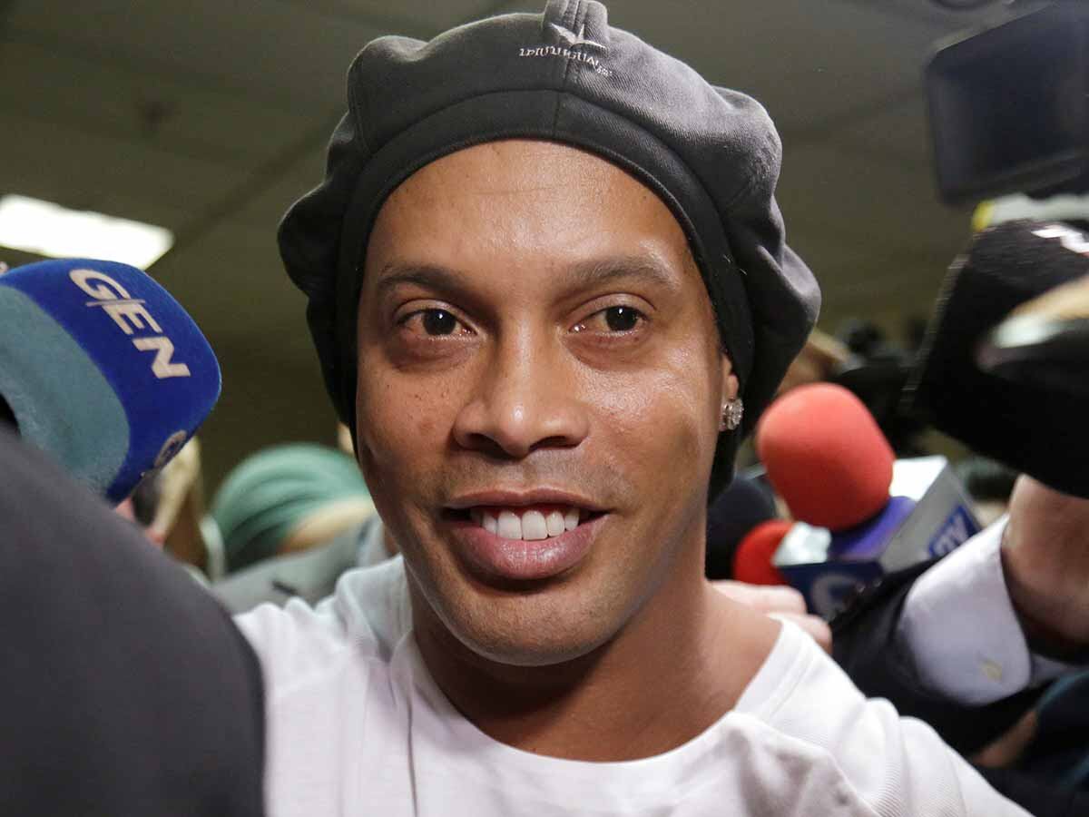 Ronaldinho y su sorprendente pedido para pasar cuarentena en un hotel