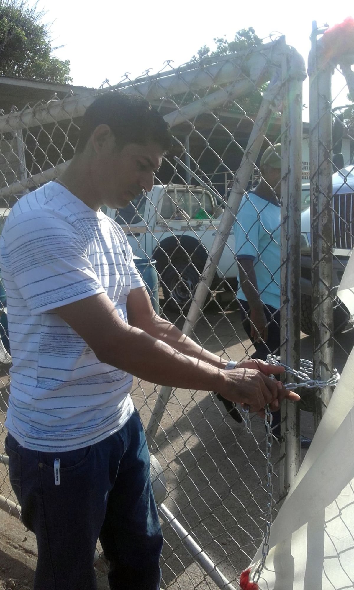 Aguadulce protesta por falta de agua