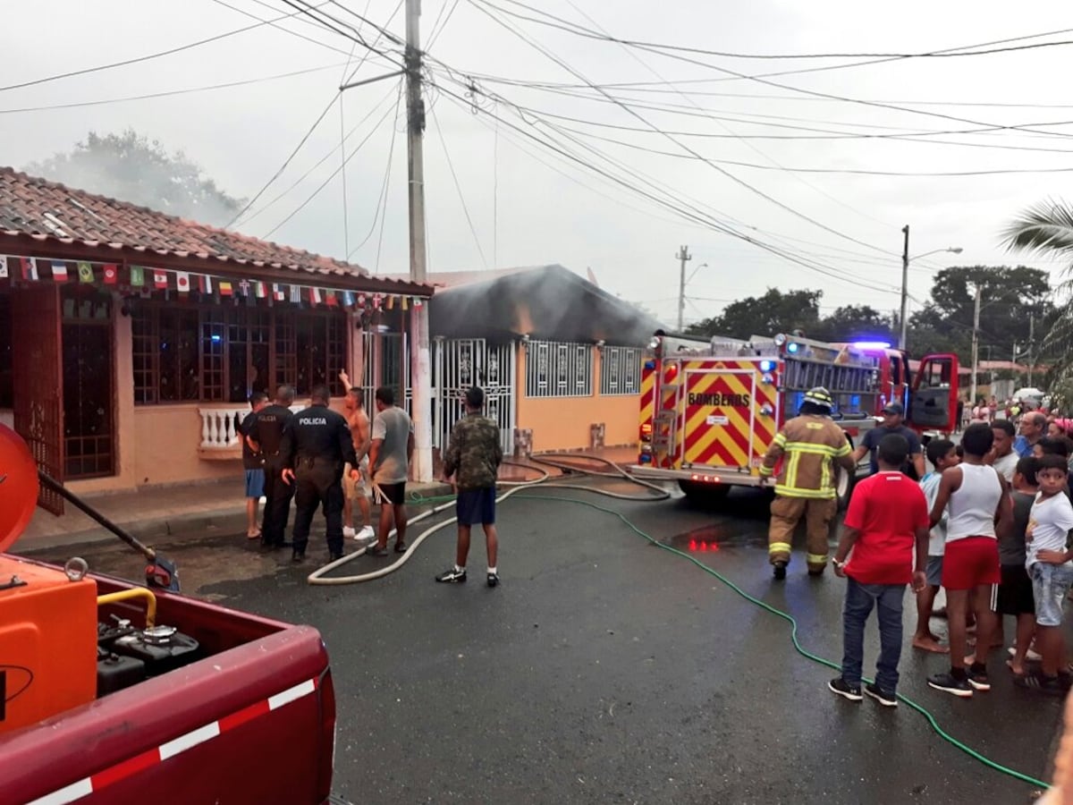 Un hombre muere quemado tras incendio en Nuevo Arraiján 