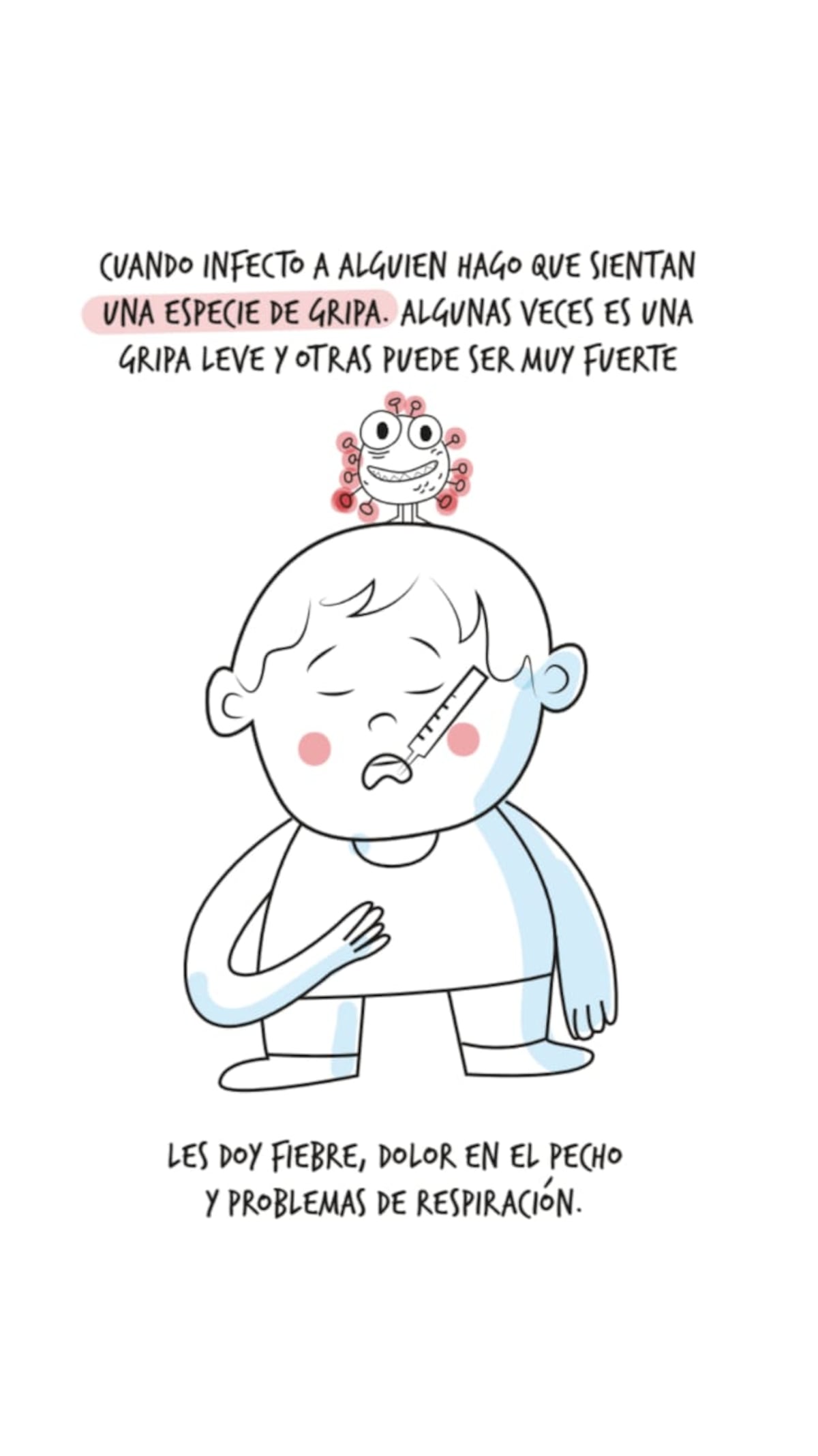 Prevención infantil: Las mejores ilustraciones para explicarle el coronavirus a los más pequeños