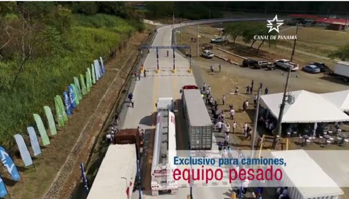 Inauguran nuevo Corredor.Nuevo negocio del Canal de Panamá. Video