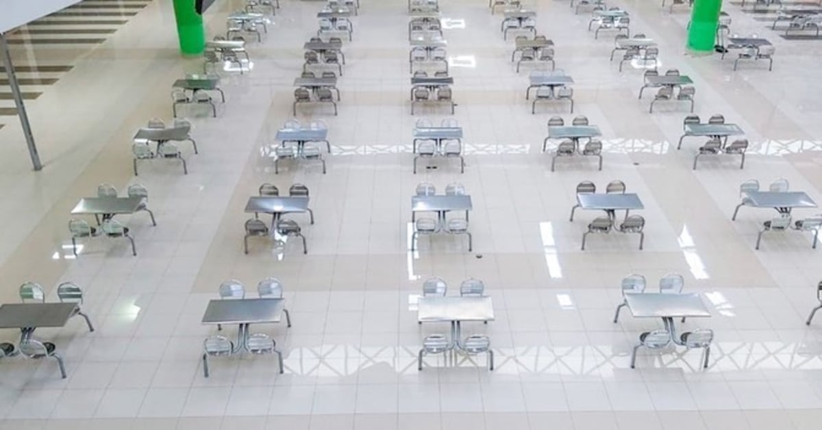 Mall hacen ajustes para su reapertura. Albrook Mall muestra cambios para distanciamiento. Chequee