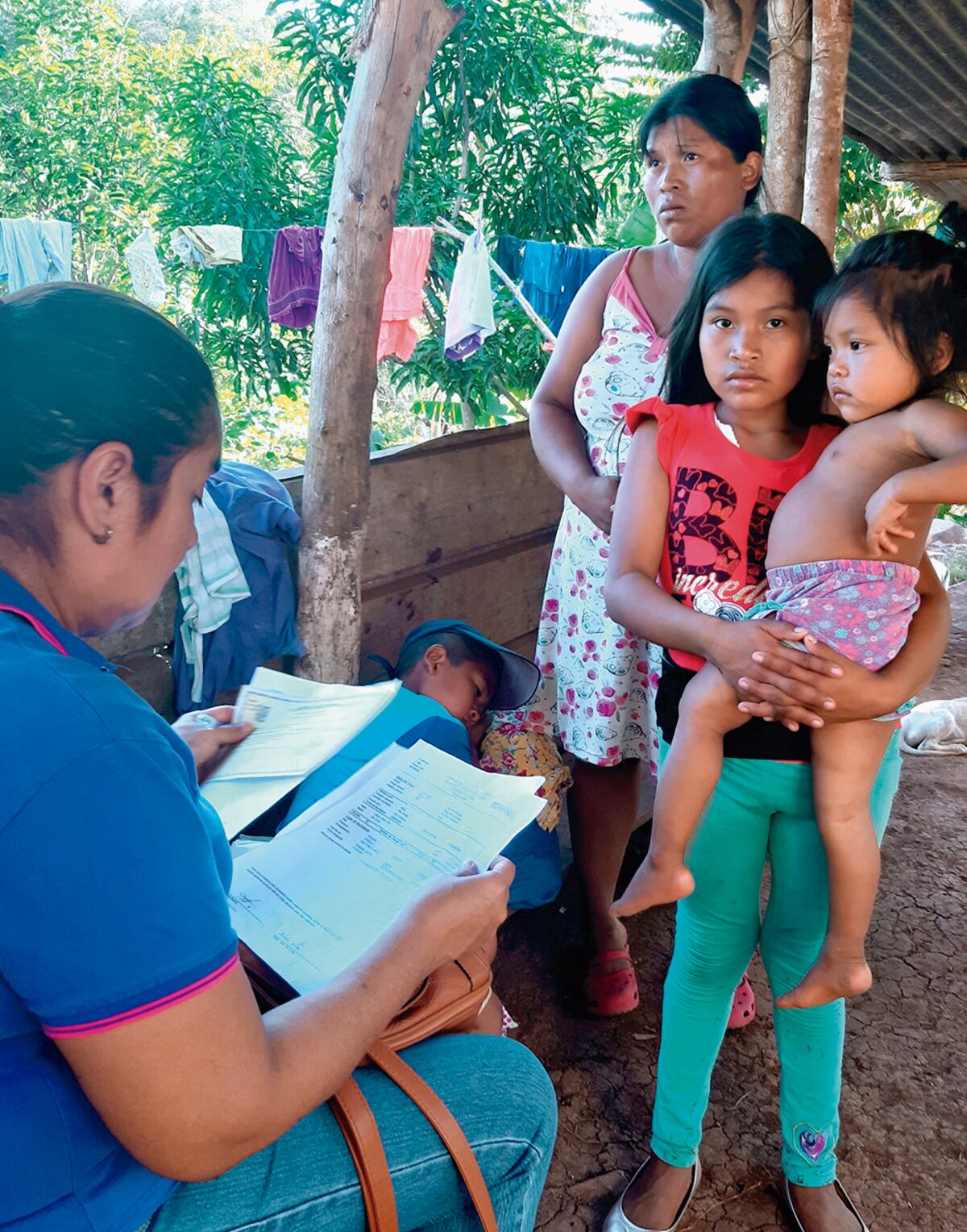 Casa en Nuevo Emperador se incendia y cuatro menores resultaron quemados