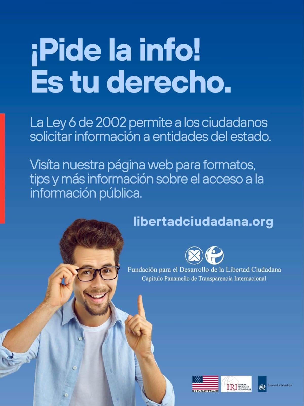 ¡PIDE LA INFO! Es tu derecho: Nueva campaña para educar a los panameños sobre el acceso a la información pública
