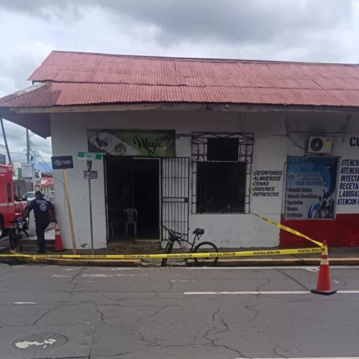 Ataque mortal dentro de un restaurante en David