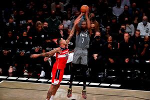 Kevin Durant y los Brooklyn Nets le pegaron a Washington Wizards