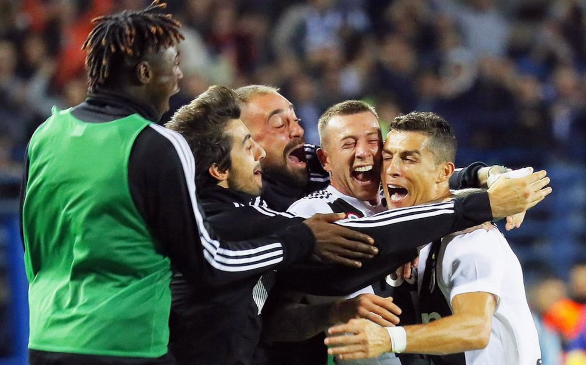 Cristiano no mira a España y ayuda a la Juventus