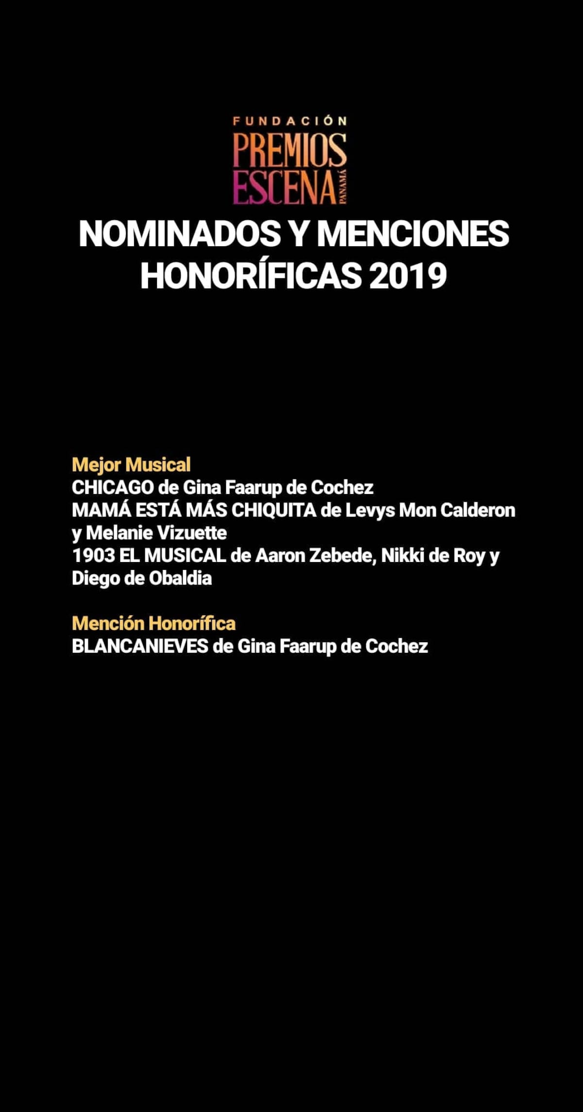 Este domingo premian a lo mejor del teatro en Panamá de manera virtual. Hasta caras de TV compiten. Entre gratis