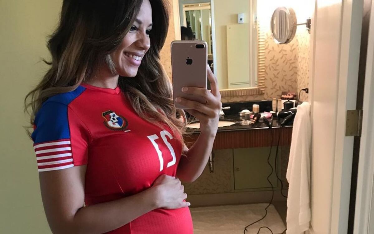 ¿LE PUSO ROMÁN? Presentadora de TV dio a luz a su segundo hijo