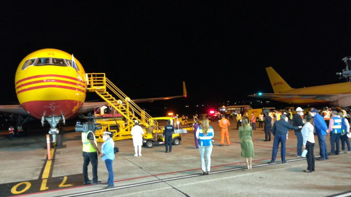 Esperanza de vida. Vuelo de DHL que transporta segundo lote de vacunas llegará a Panamá a las 12:30 a.m