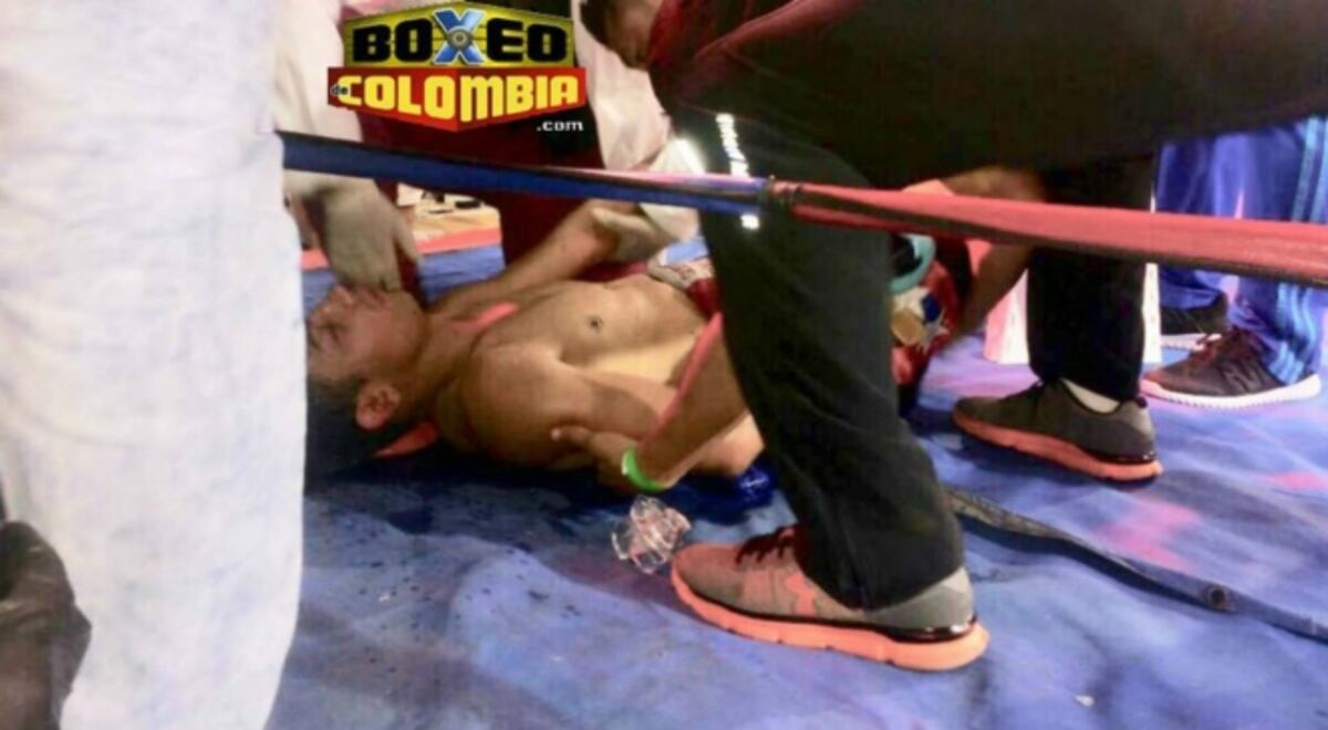 ¡TERRIBLE! Boxeador sufre derrame cerebral tras ser noqueado