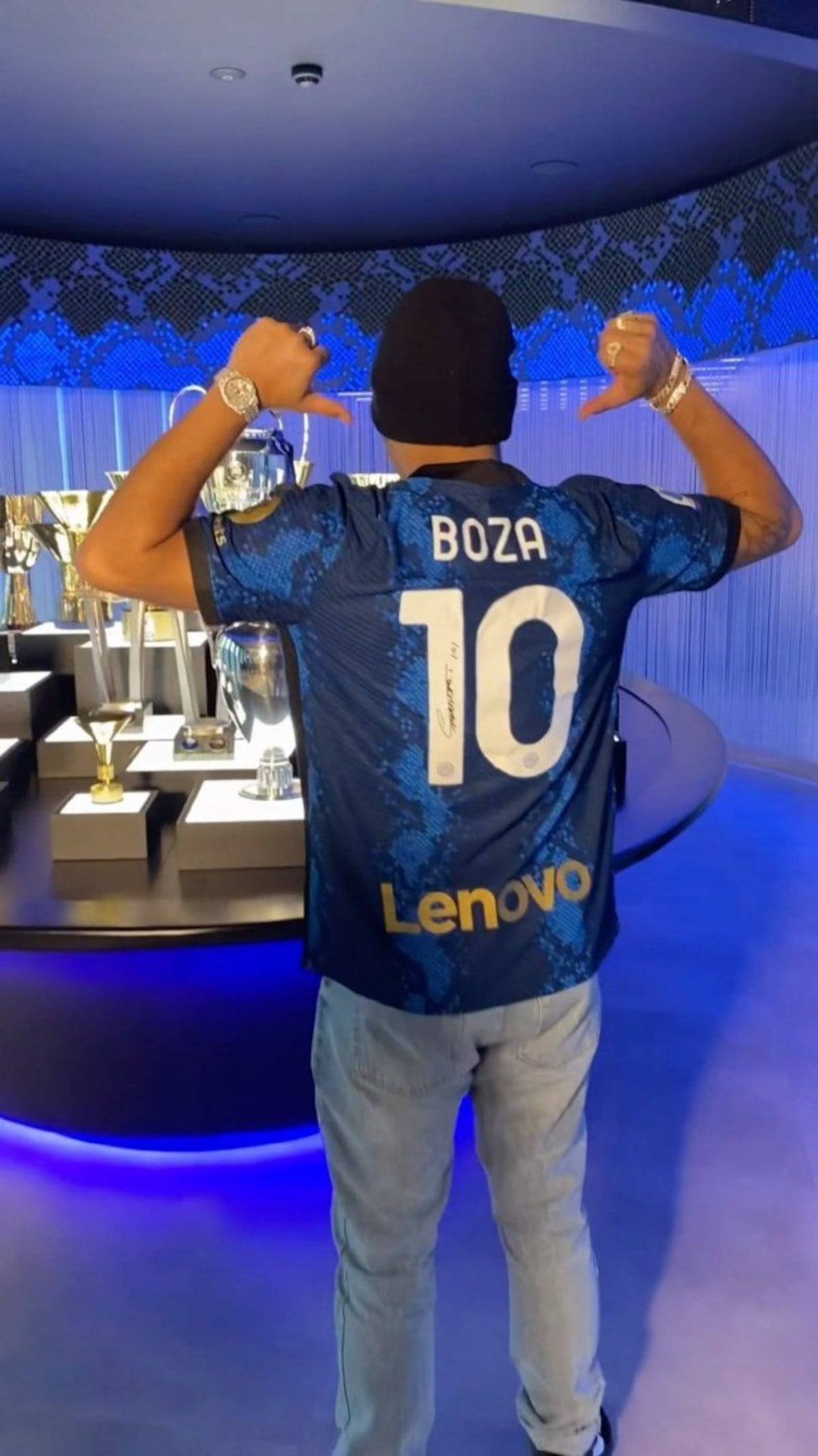 El Inter de Milán da espaldarazo al panameño El Boza. ‘Bien que lo’. Video