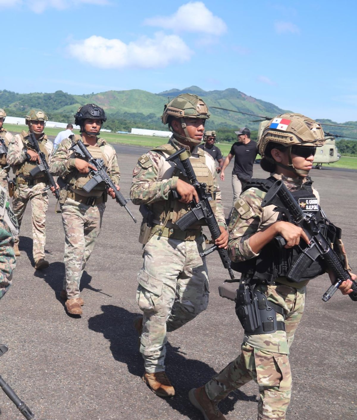 ¡En acción! Fuerzas especiales inician entrenamientos para blindar la seguridad del Canal de Panamá