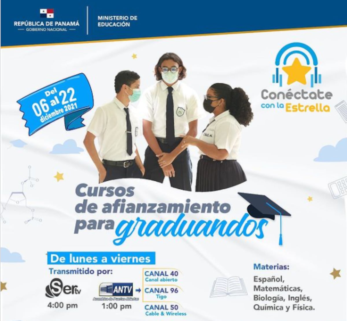 Este lunes inician los cursos de afianzamiento para graduandos
