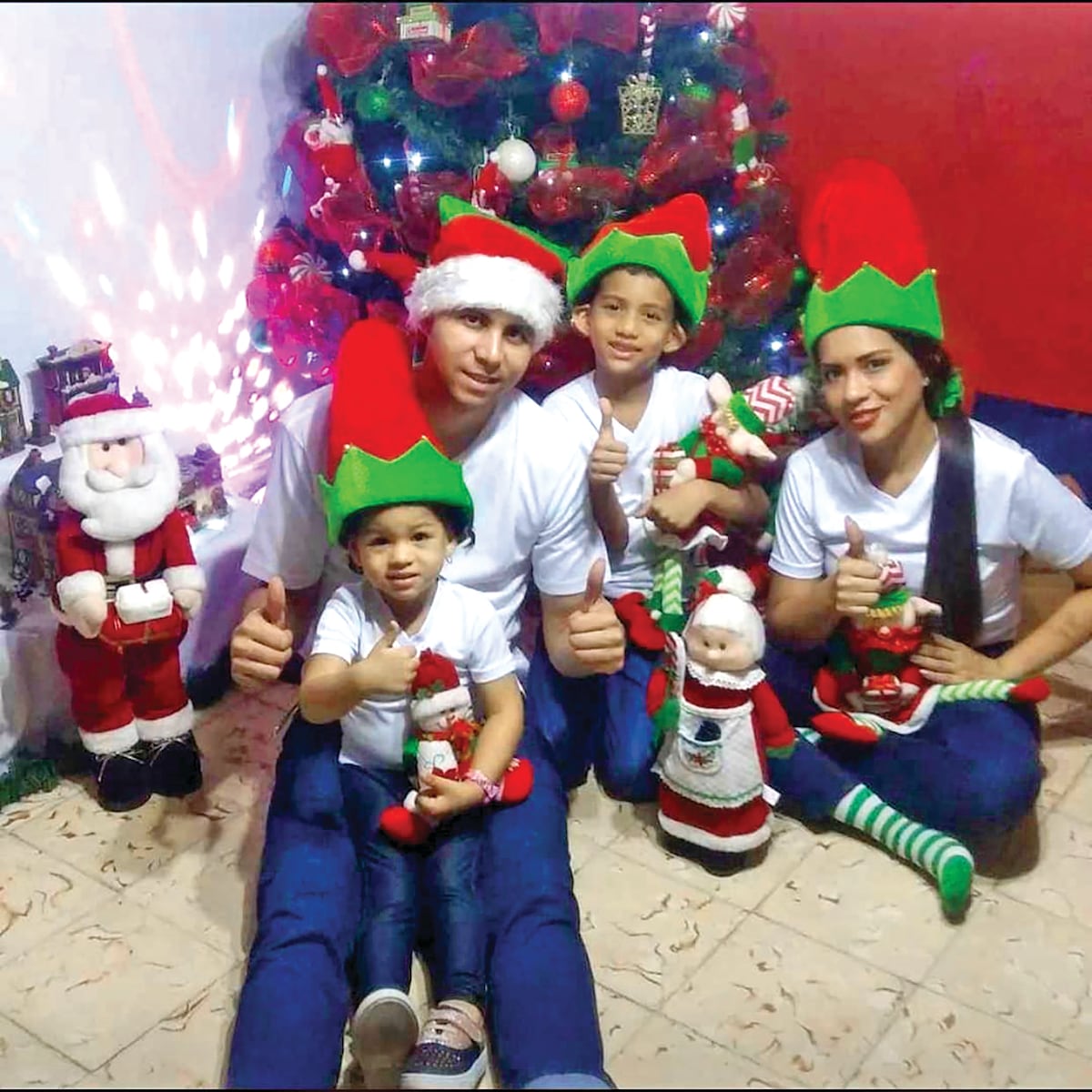 El pequeño Mario Adalberto está luchando para recuperarse de las quemaduras luego del incendio en su casa en Las Acacias 