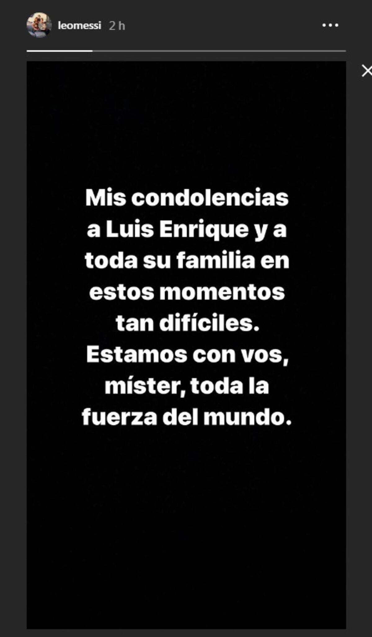 El mundo llora el adiós de la hija de Luis Enrique