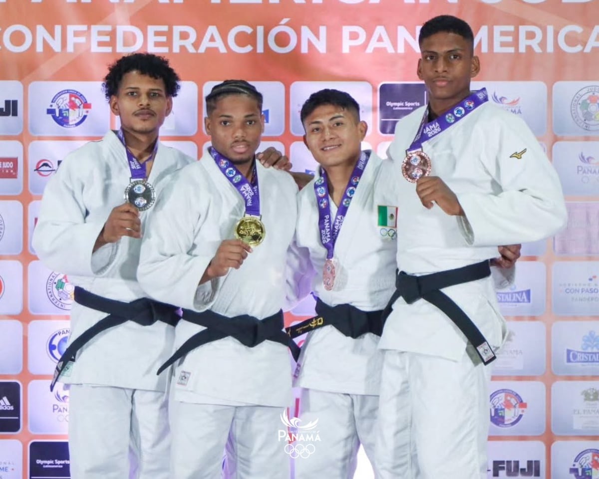 Judocas panameños sacan la cara y conquistan cinco preseas