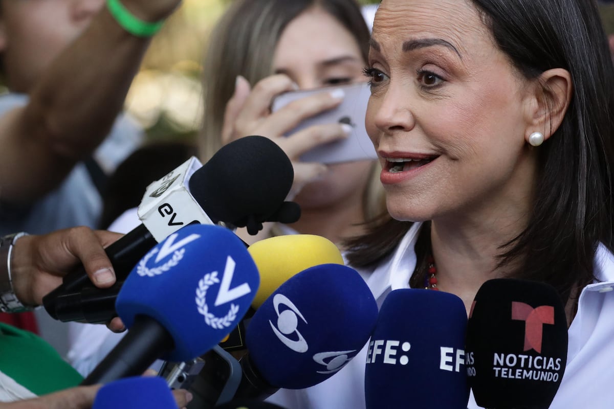 María Corina Machado dice que Edmundo González Urrutia es el ‘Nuevo Presidente Electo’ de Venezuela