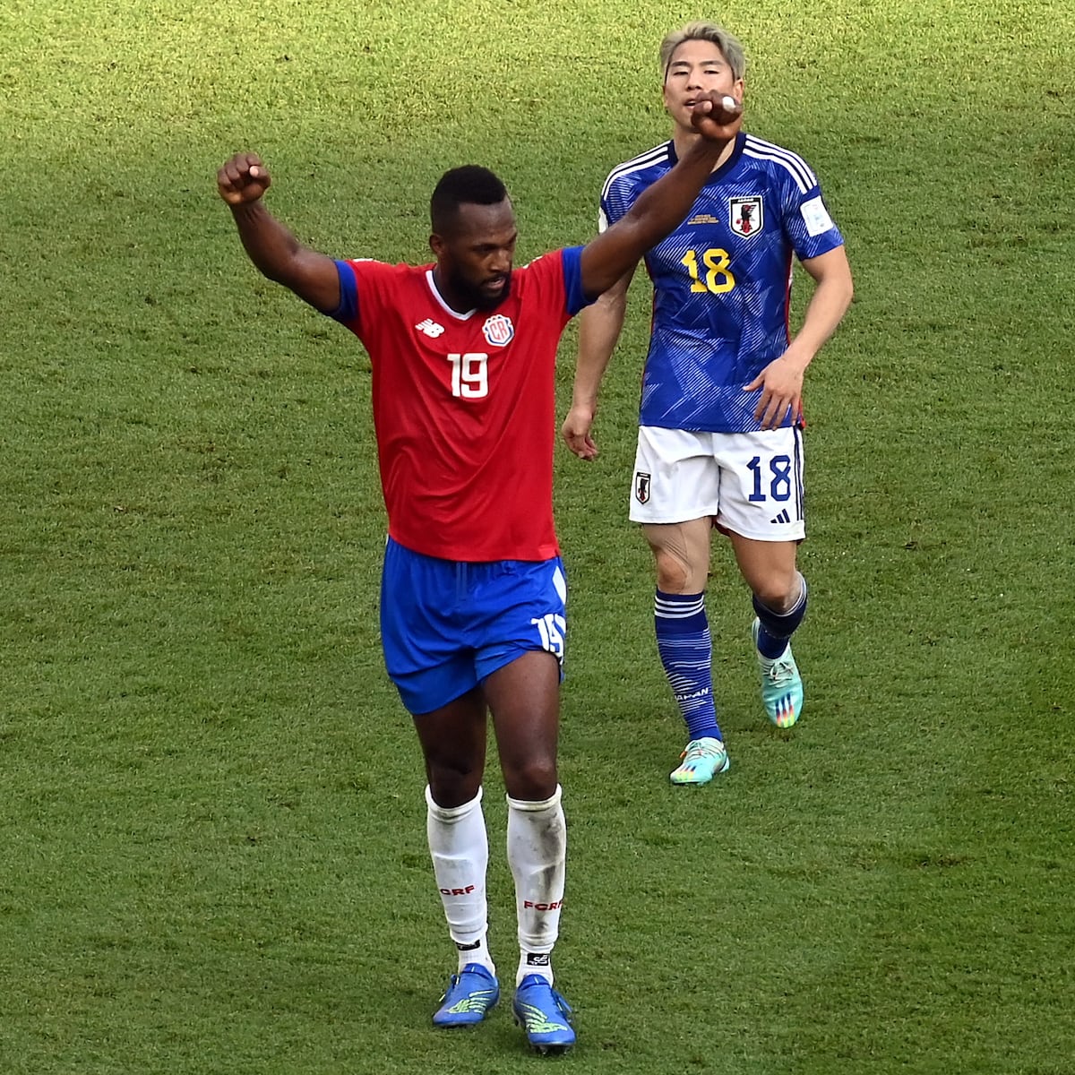 Costa Rica se niega a hacer las maletas y venció a Japón en el Mundial