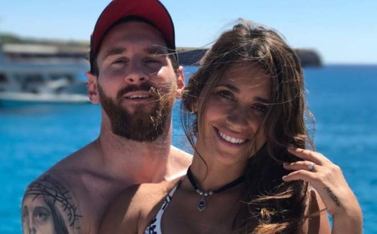 La foto inédita que compartió Messi de los inicios de su romance con Antonela
