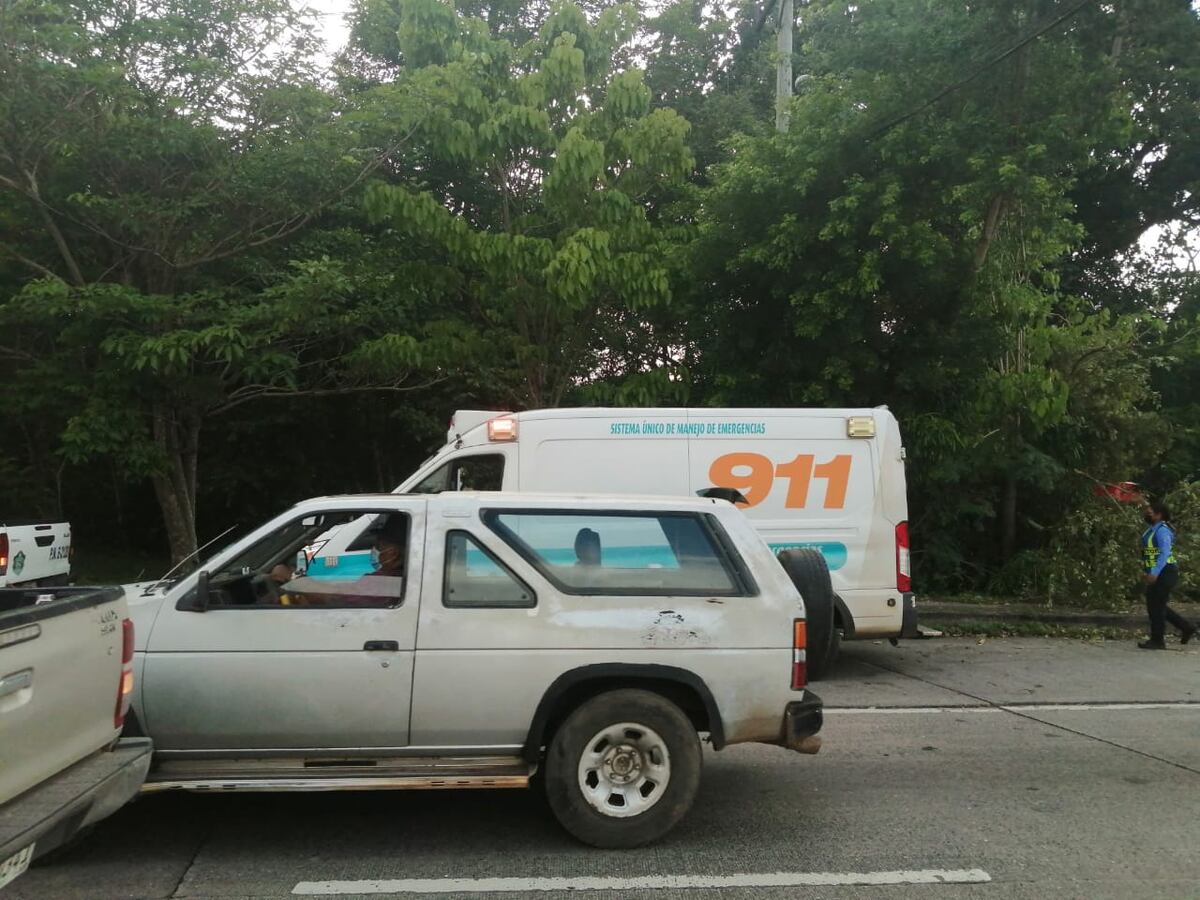 Accidente. Bus de la ruta Aguadulce Panamá se sale de la vía en Panamá Oeste, dejando 5 heridos. Video