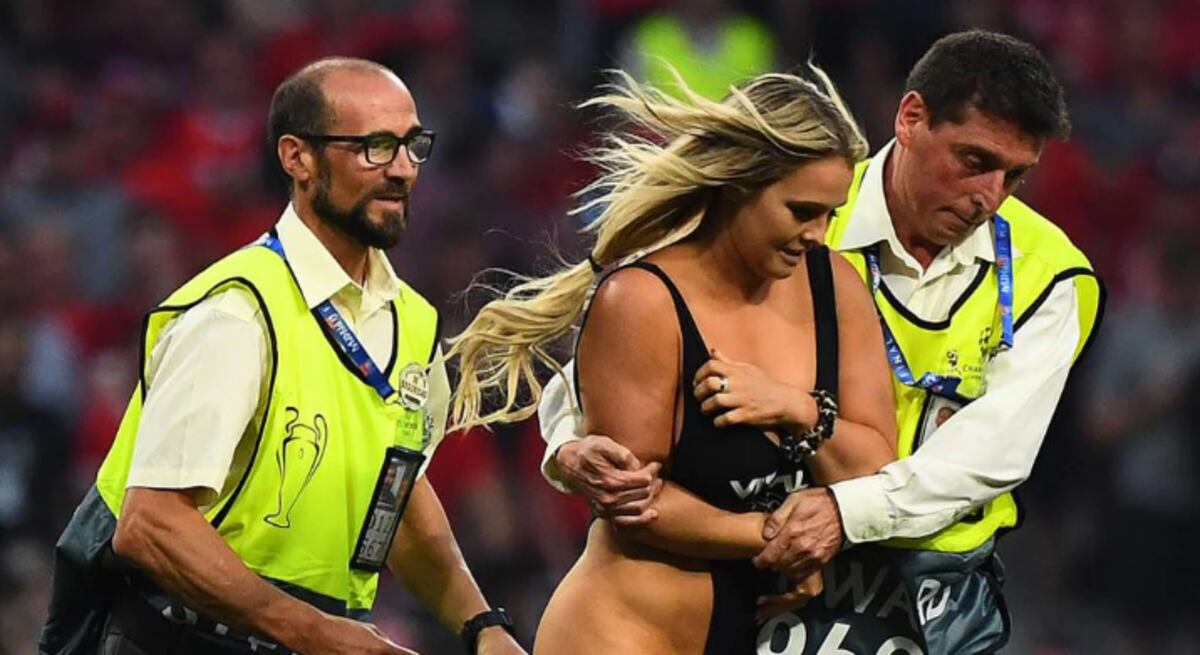 El ‘billetón’ que ha ganado la mujer que interrumpió la final de la Champions League