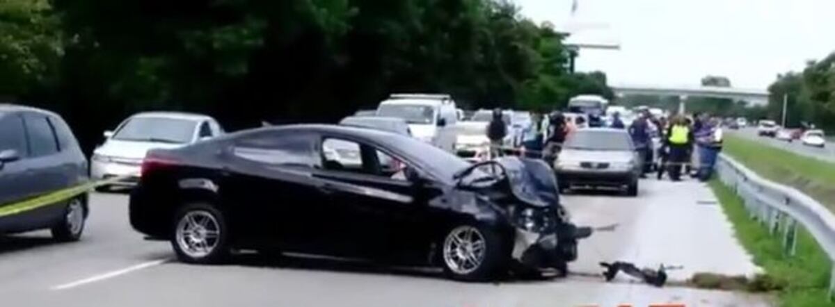 Balacera en salida del Corredor Sur. Un conductor fue asesinado| Video