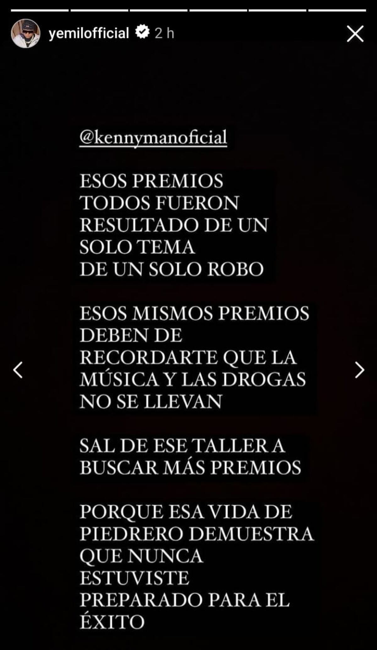 Kenny Man a Yemil: ‘Bembutrio, no es lo mismo meterle trompadas a las mujeres que frentear a un hombre’