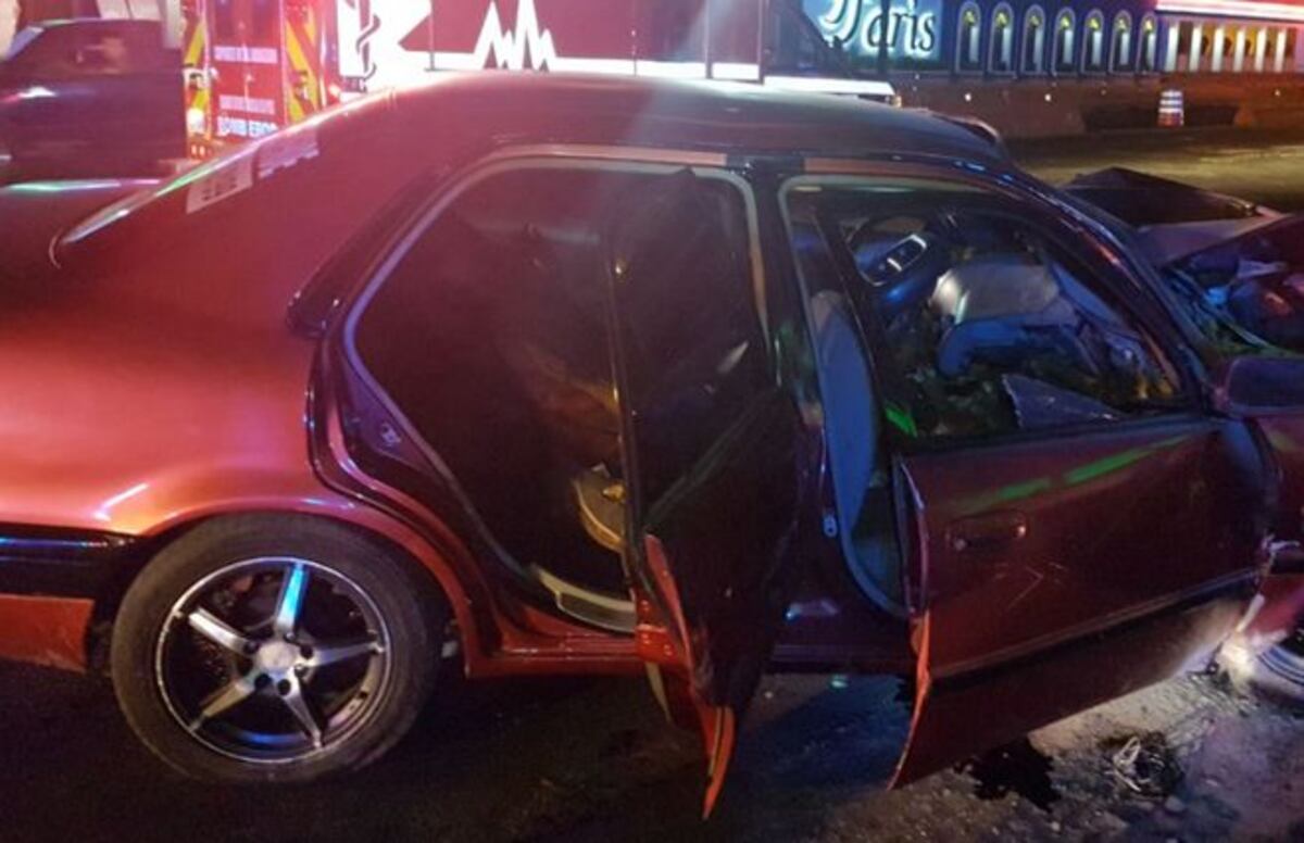 VÍCTIMA FATAL.Sujeto choca contra un jersey frente a Push Button en Transístmica