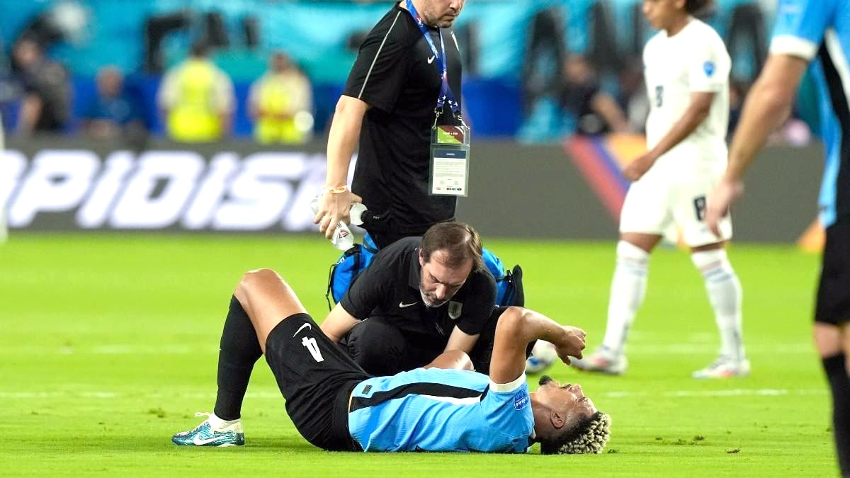 Copa América: Ronald Araújo del Barcelona sufre mareos por calor extremo