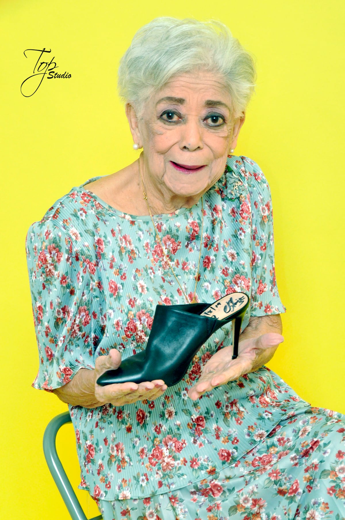 La abuelita de 91 años que se quedó con el tacón de Olga Tañón +Fotos 