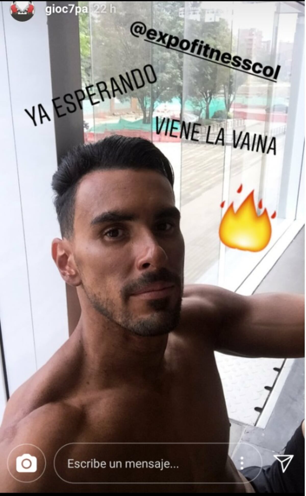 El ex Calle7 Gio Dorati alcanza el oro en concurso de fisiculturismo en Colombia