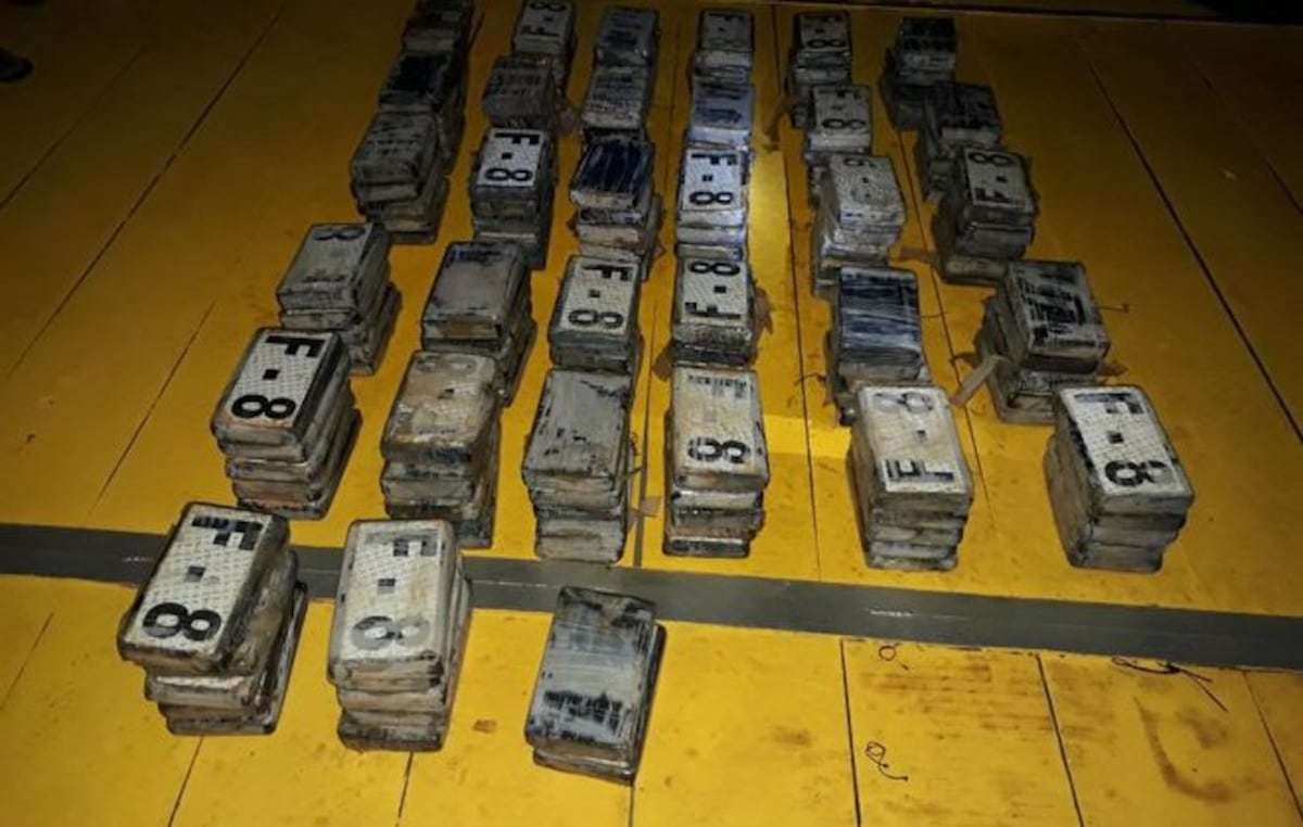 ¡INCAUTAN 162 PAQUETES! De cocaína en Darién. Dos panameños detenidos 