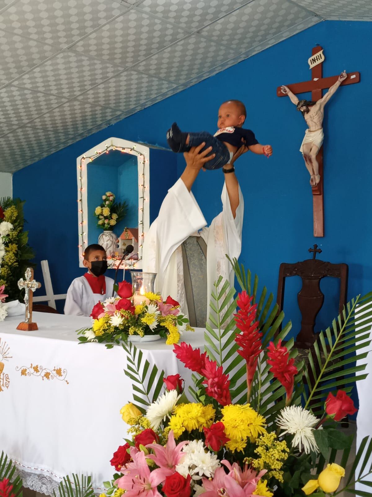 En El Dormidero de San Carlos rinde honores a la Virgen de Lourdes