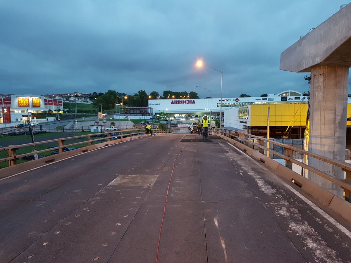 ¡REAPERTURA! Puente vehícular de Villa Lucre está listo