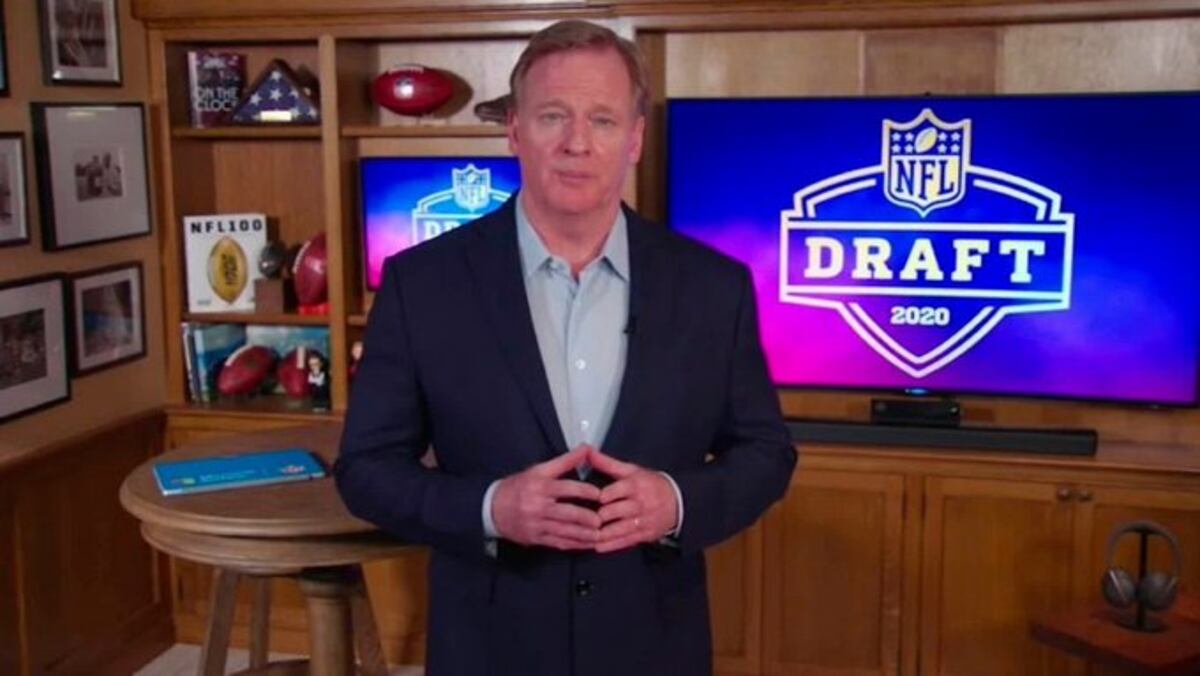 Gracias a la cuarentena Draft virtual de la NFL rompe récord de audiencia en Estados Unidos