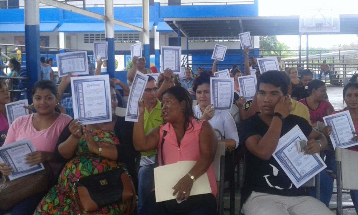 Benefician a 20 comunidades de Panamá Este con legalización de tierras   