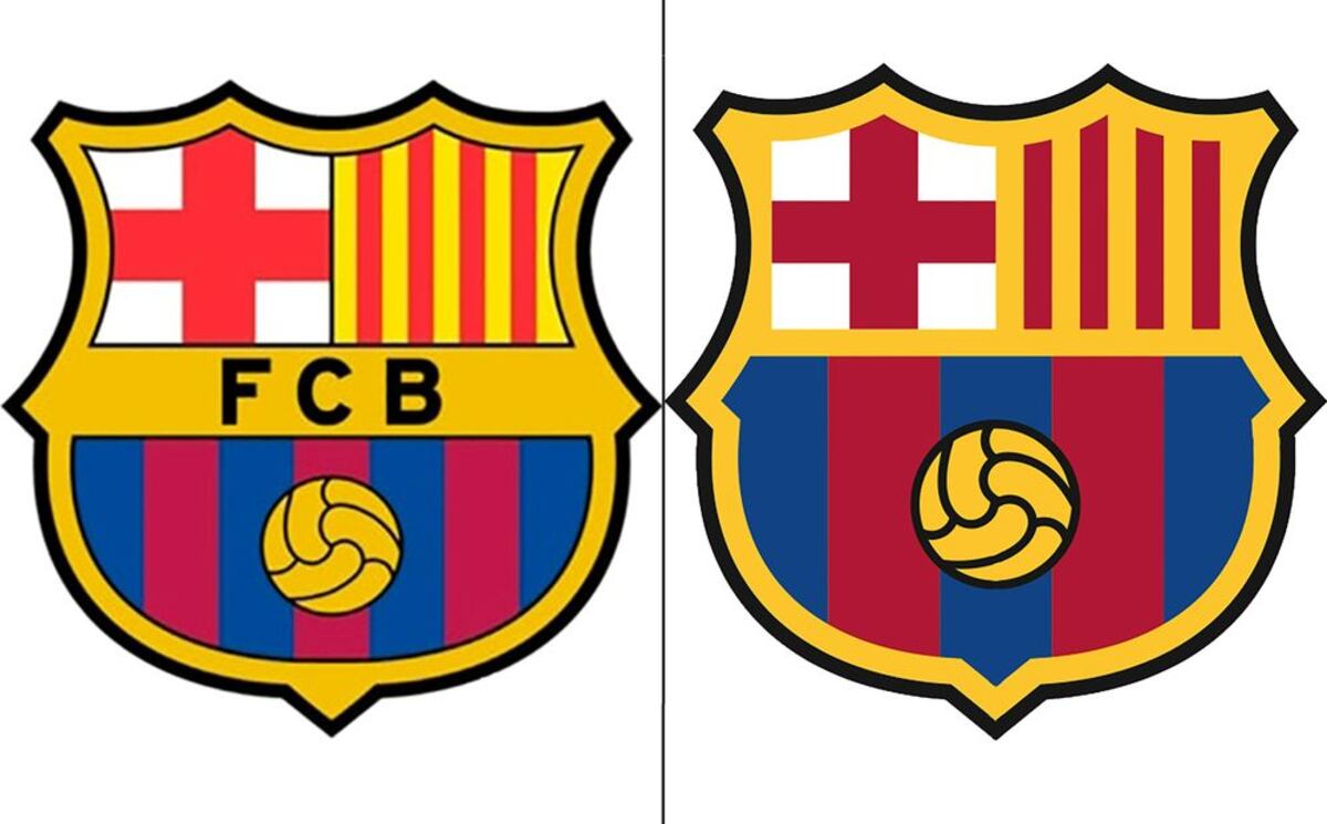 Barcelona modificará su escudo para la próxima temporada