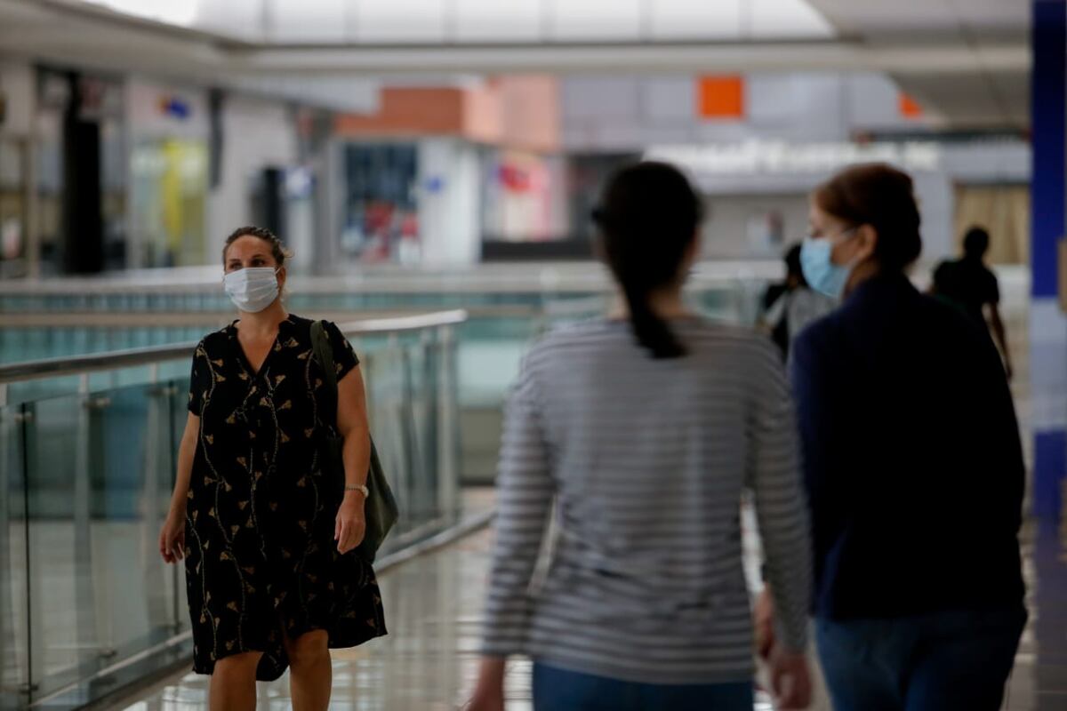 En la nueva reapertura. Los almacenes son muy visitados por los panameños