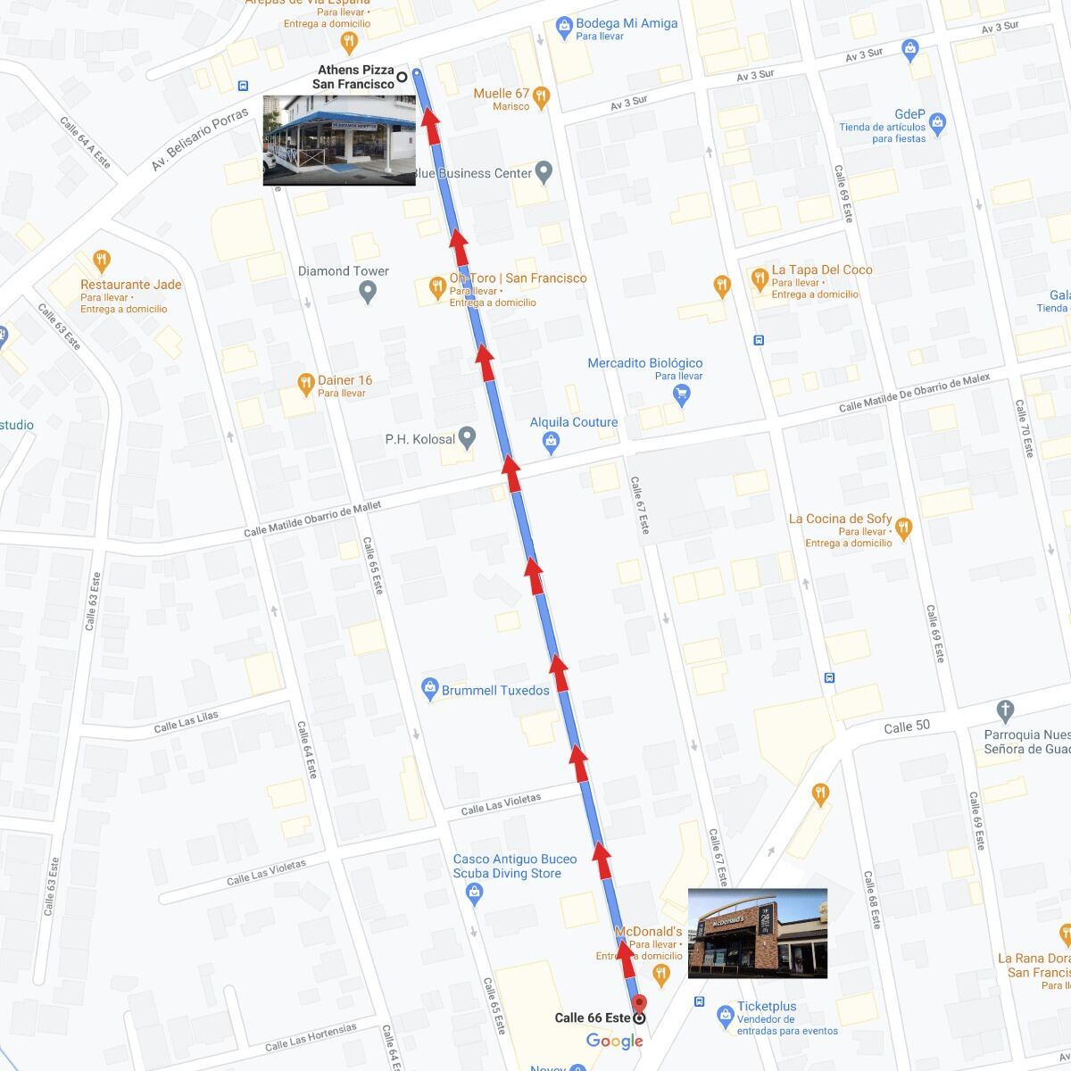 Atentos. Hay cambio de vías en el corregimiento de San Francisco