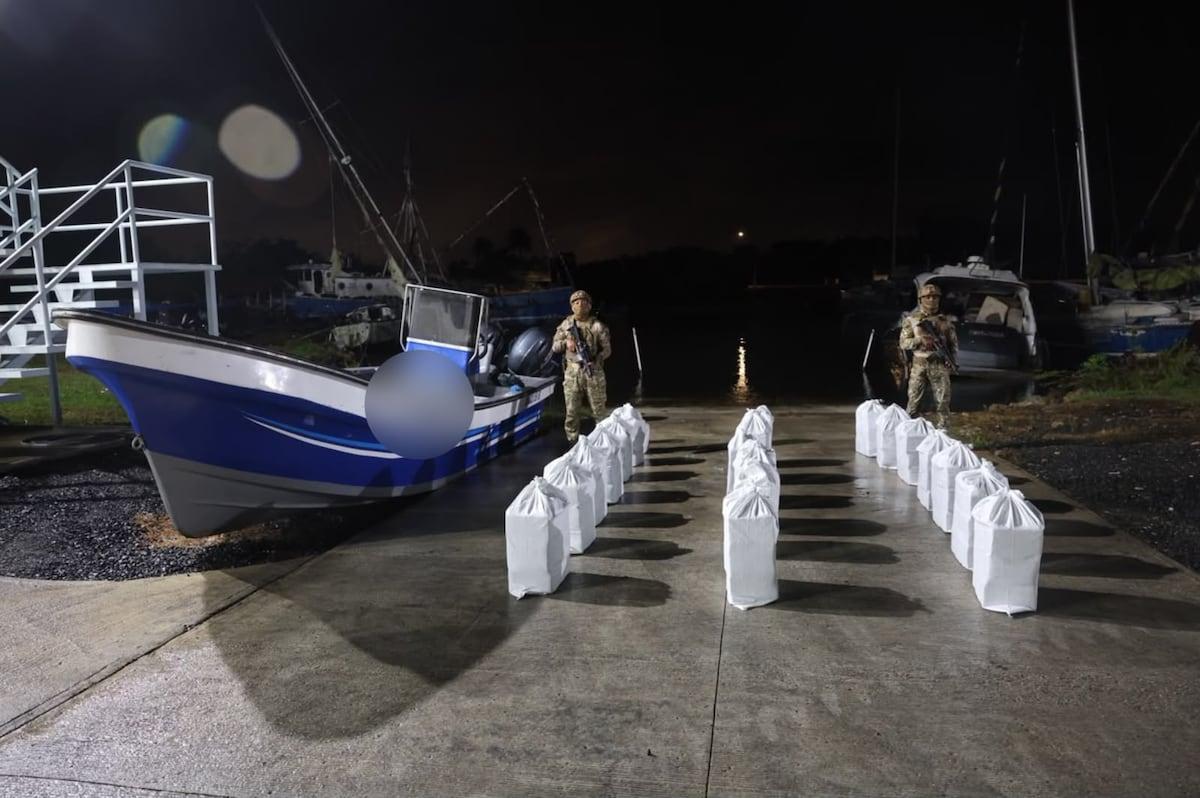 Lo que escondía esta embarcación frente a Isla Grande terminó en un gran decomiso