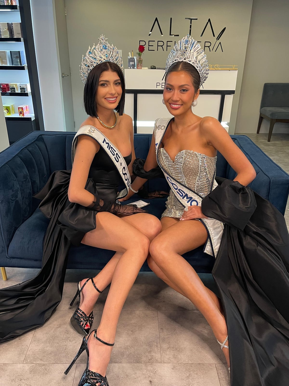 ¡Brilló como nunca! Italy Mora deslumbra junto a la Miss Cosmo Internacional en Panamá