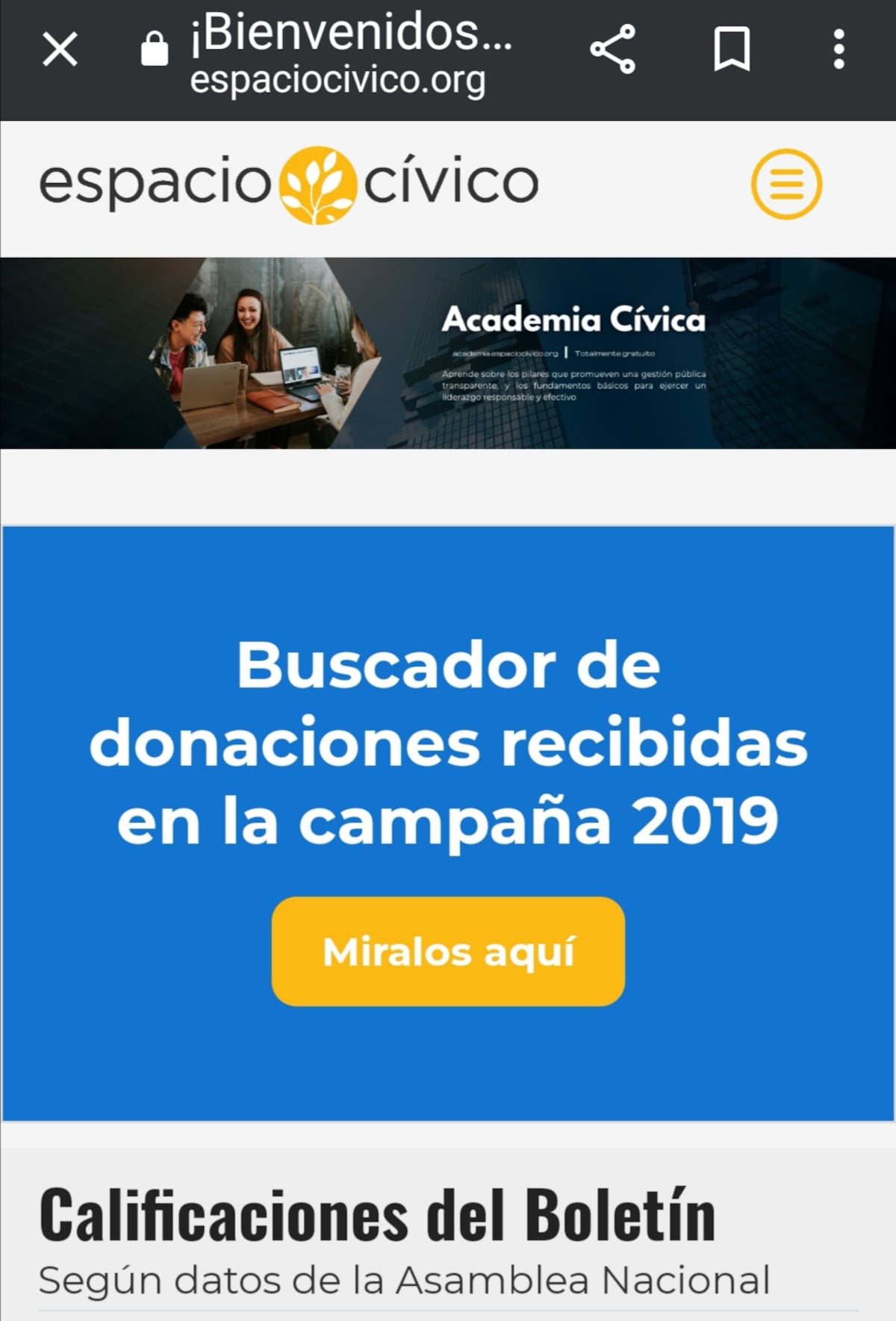 Relanzan útil herramienta digital para transparentar labor de diputados