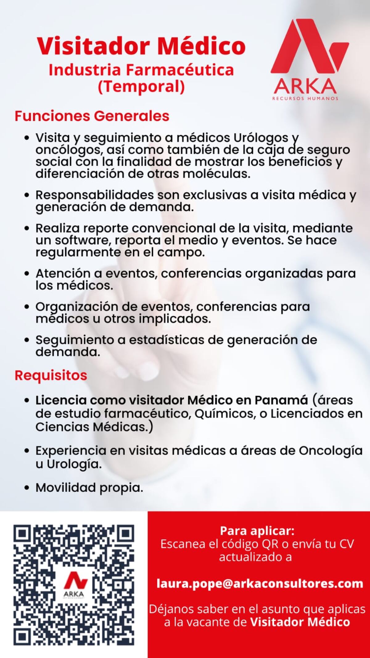 Vacantes. Buscan personal en las siguientes posiciones. Anote...
